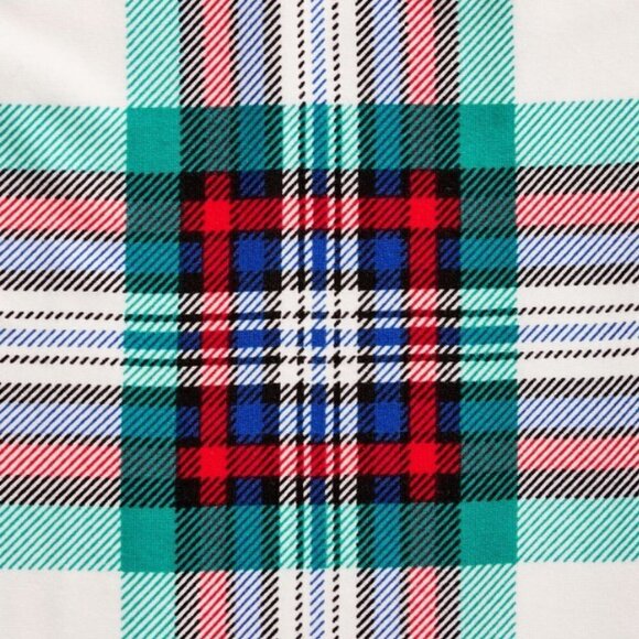 Terra & Sky Sueded Christmas Plaid Leggings Sz 14W - Picture 3 of 7